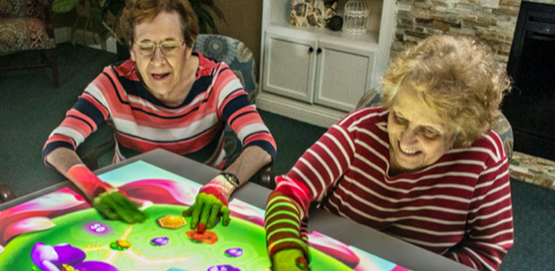 The Virginian Senior Living Community Launches Obie For Seniors Interactive Gaming System
